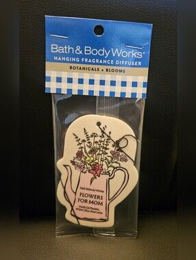 Bath & Body Works Pink Floral Teapot Hanging Fragrance Diffuser